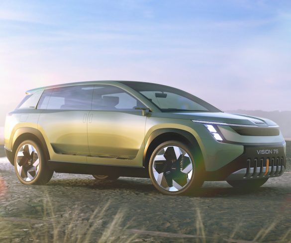 Škoda previews first of three new EVs and reveals new brand identity