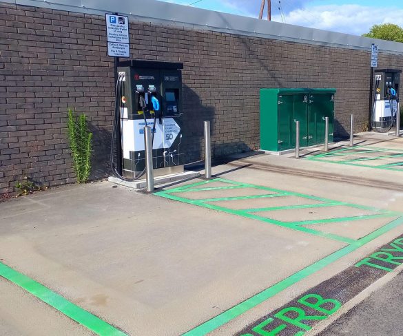 Swarco EV charging stations go live in Powys