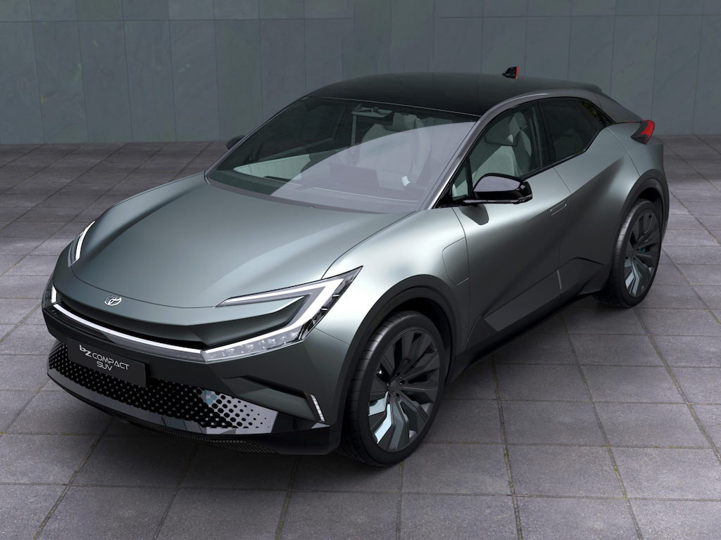 Toyota teases electric crossover with bZ Compact SUV Concept