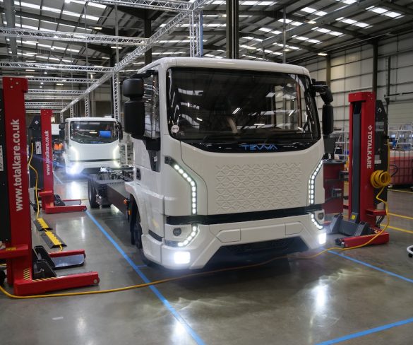 Tevva 7.5t electric truck enters mass production after whole vehicle type approval