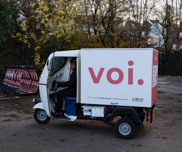 Voi trials electric tuk-tuk on servicing fleet