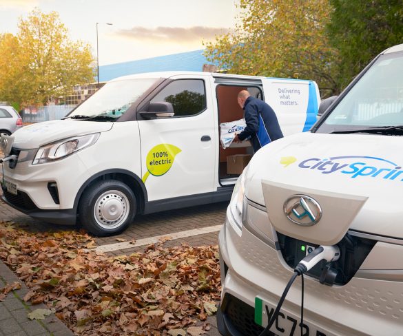 CitySprint expands EV fleet further with 40 new Maxus eLCVs