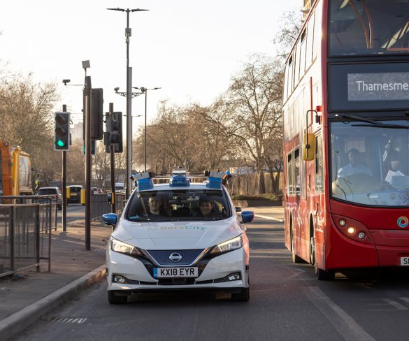 Electric Nissan Leaf racks up 1,600 autonomous driving miles in ServCity project