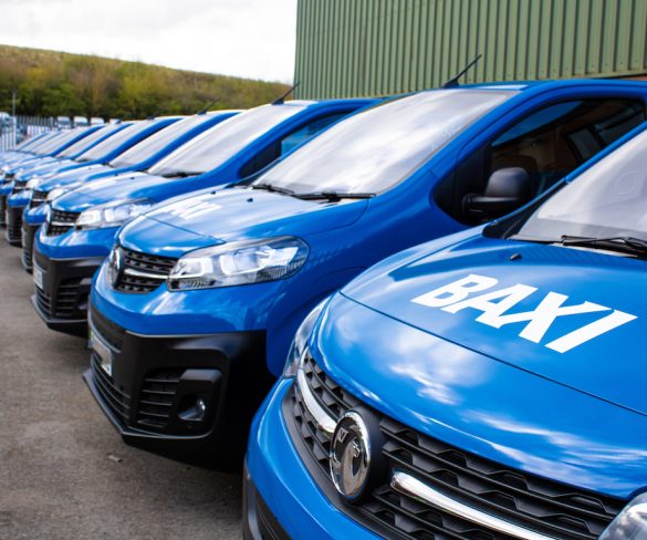 Baxi starts rollout of new electric van fleet