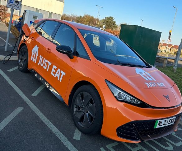 Just Eat to replace corporate sales fleet with EVs by 2025
