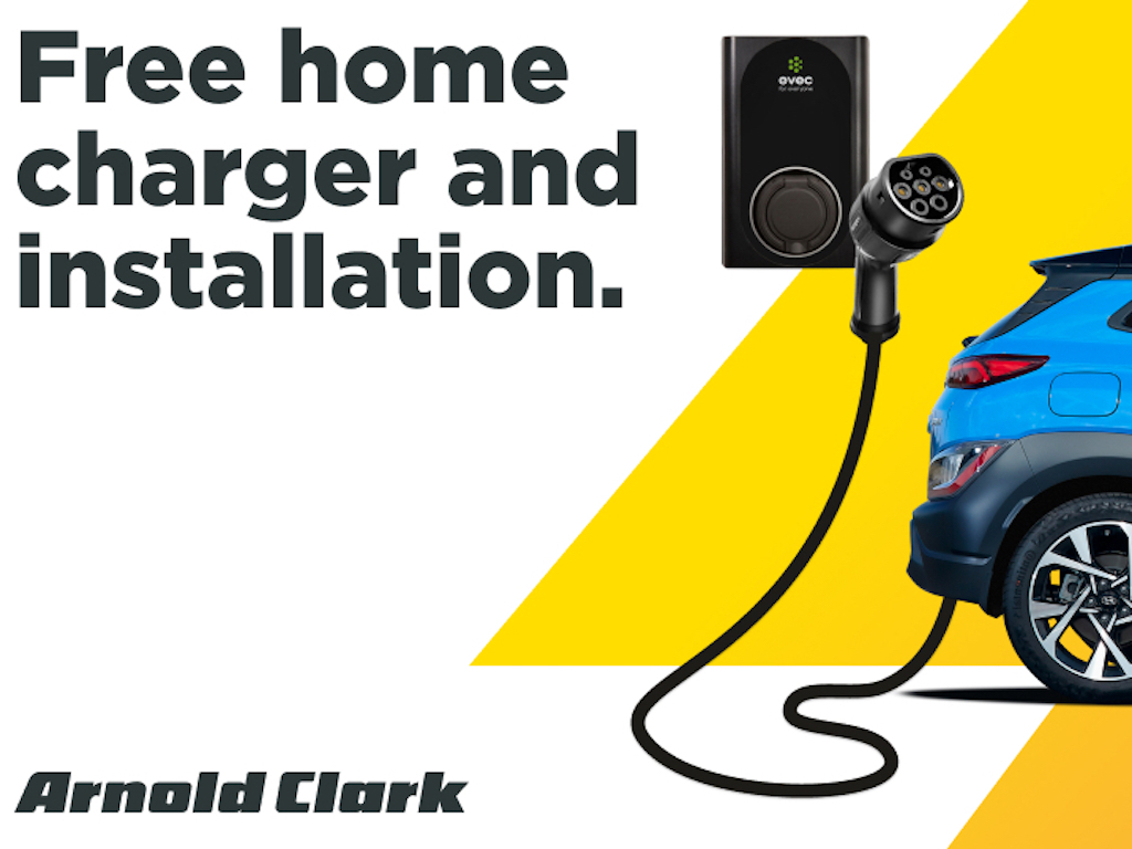 Arnold Clark offers free home charger and installation for used EVs