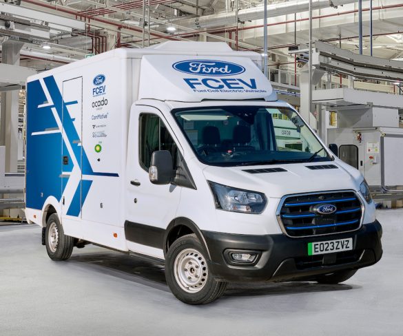 Ford starts three-year trial of hydrogen fuel cell E-Transits