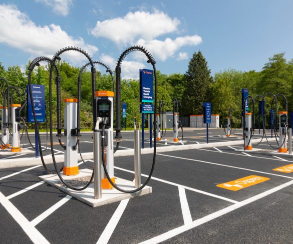 Osprey opens largest ultra-rapid EV charging hub in South West