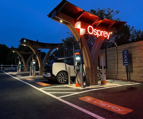 Osprey goes live with ultra-rapid charging hub in Essex