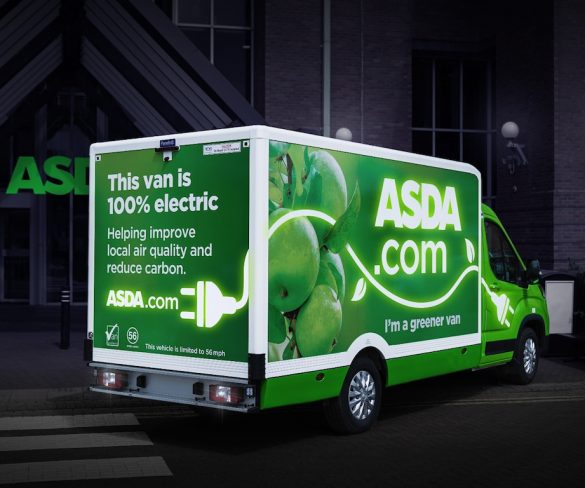 Asda turns home delivery fleet electric at three stores