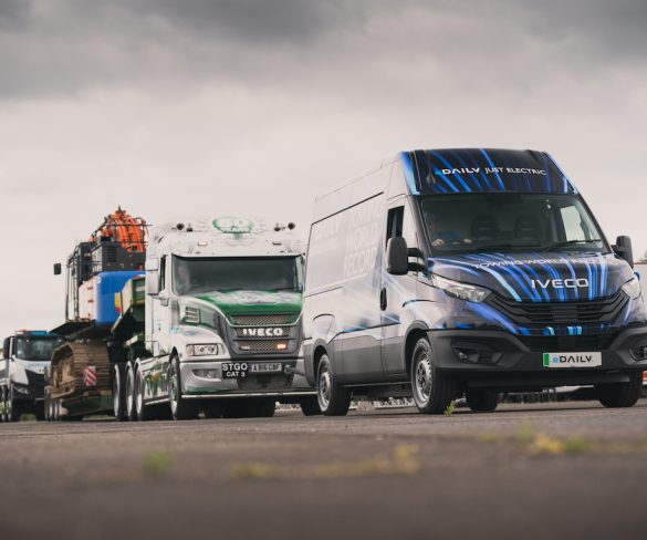 Iveco eDaily makes EV history with Guinness World Record for towing