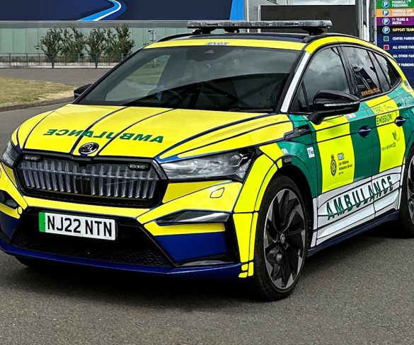 Ambulance service electrifies fleet with Škoda Enyaq
