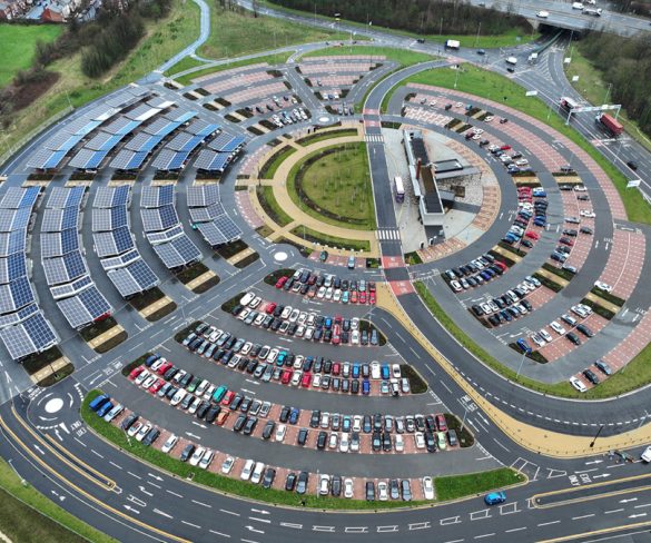 Solar powered park and ride for Leeds City Council