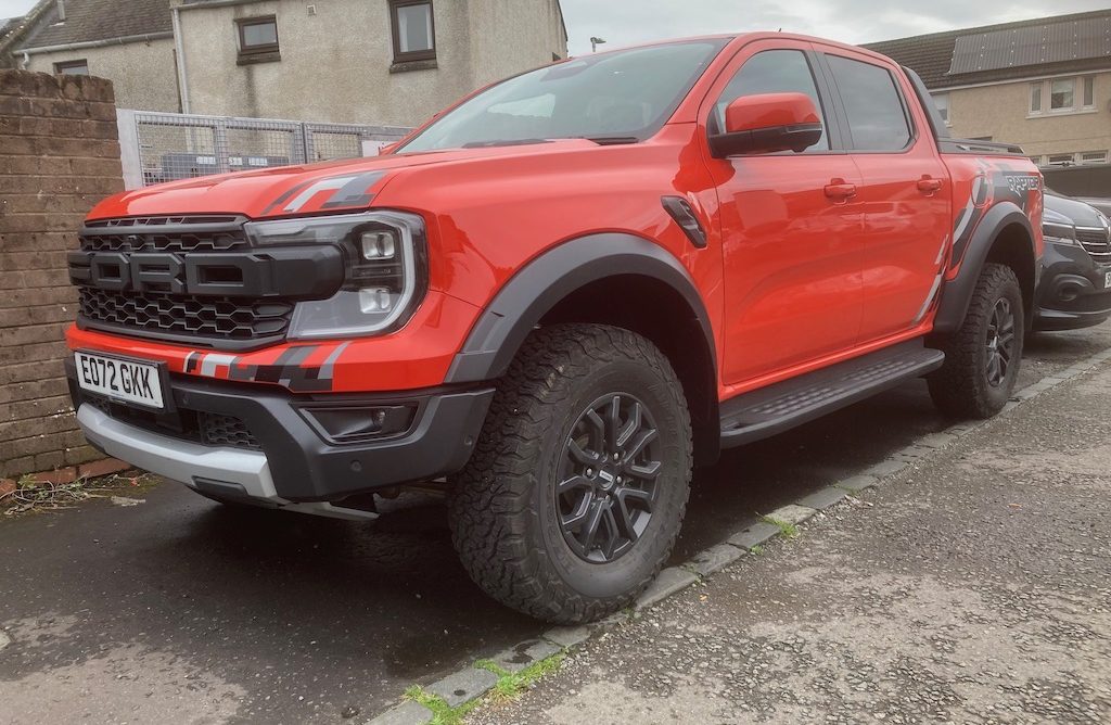 Suttie’s seven days… with a Ford Ranger Raptor