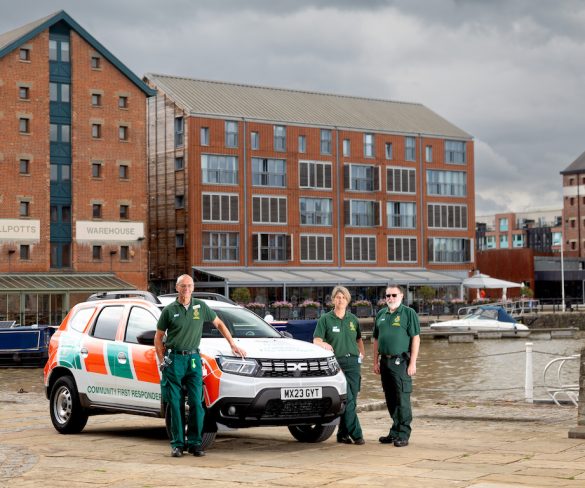 Dacia Duster proves firm favourite with community first responders