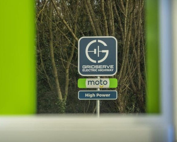 Moto and Gridserve unveil first ultra-rapid charging hub in Scotland