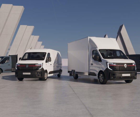 Renault Trucks reveals new-gen diesel and electric Master Red Edition