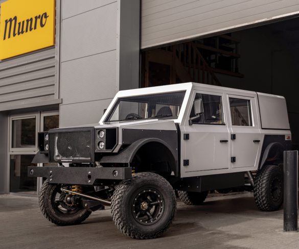 First all-electric Munro Series-M 4×4 leaves production line