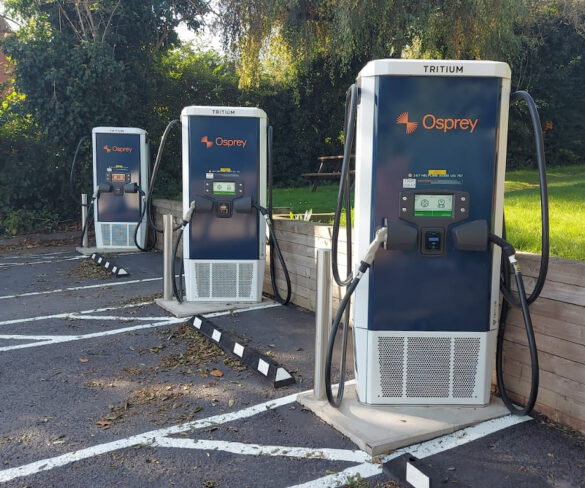Osprey opens new rapid EV charging site in Milton Keynes