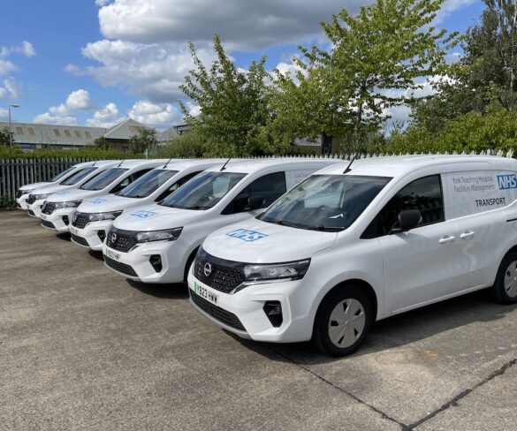 NHS trust adds Nissan Townstar electric vans to fleet