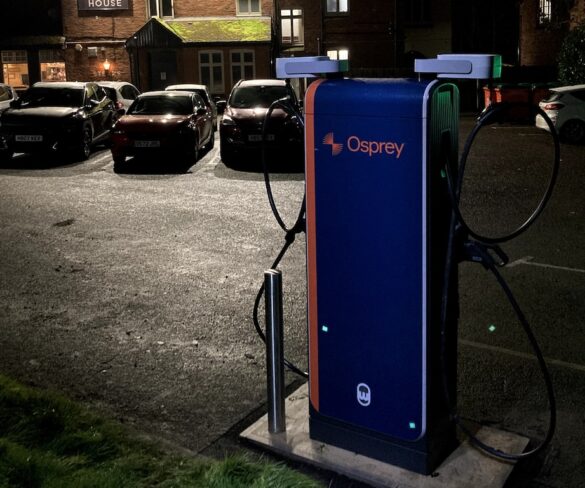 Osprey Charging opens rapid EV charging site in Daventry