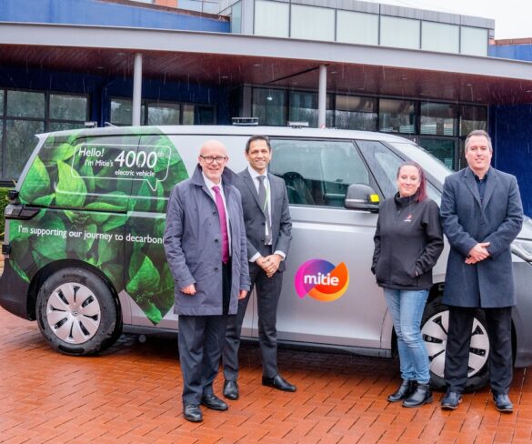 Mitie welcomes 4,000th electric vehicle to fleet