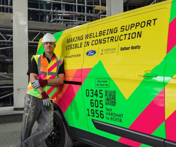 Ford ‘Make it Visible’ campaign transforms mental health in construction sector
