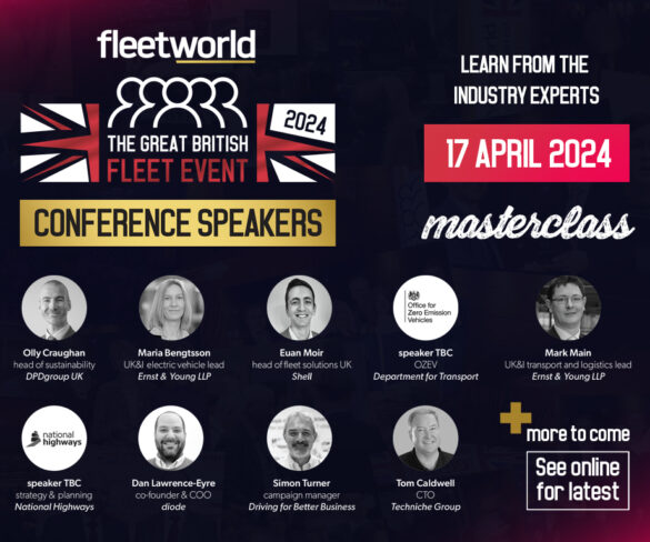 First speakers revealed for Great British Fleet Event Masterclass conferences