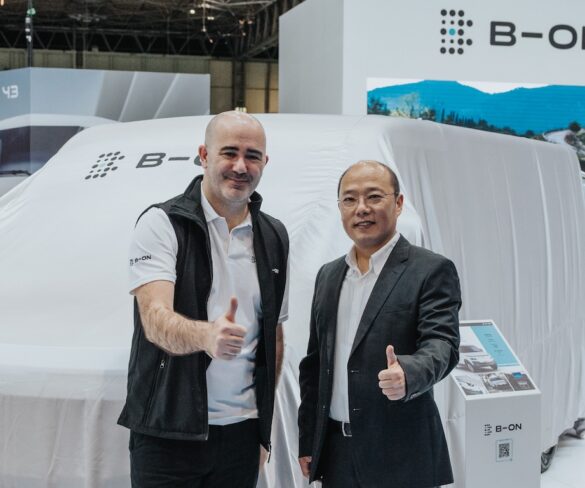 B-ON and Chery forge ahead with JV and launch of Pelkan electric van