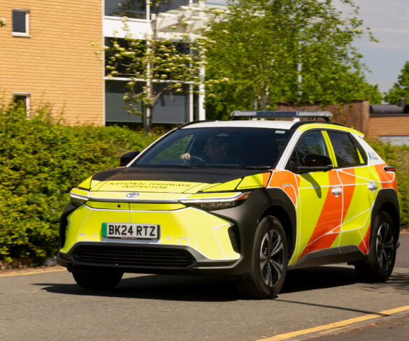 National Highways spearheads fleet electrification with Toyota bZ4X electric SUV