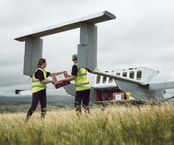 Cargo drone delivery service starts trials in Orkney