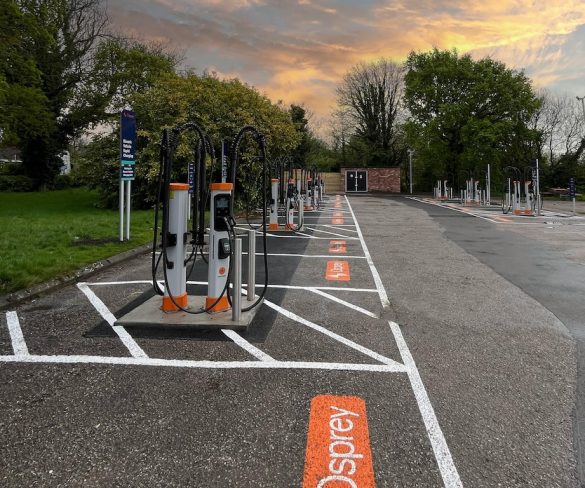 Osprey opens largest ultra-rapid charging hub in Merseyside